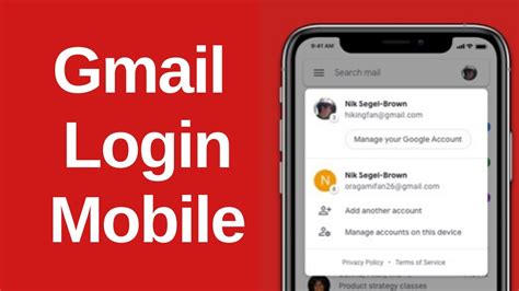 Gmail Login Mobile Gmail Sign In Login To Gmail Mobile