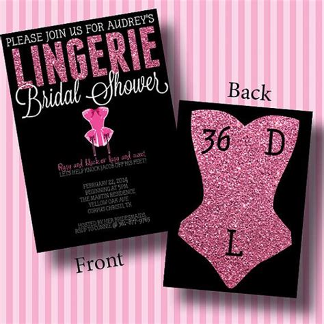 Lingerie Shower Invite Gay And Sex