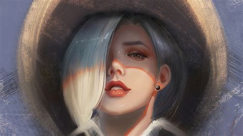 Ashe Overwatch Fanart Hd Games 4k Wallpapers Images Backgrounds