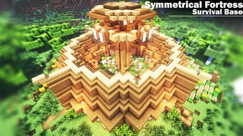 How To Build Easy Survival Fortress Symmetrical Survival Base