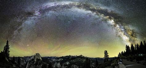 Milky Way Over Yosemite Valley Photograph By Tony Fuentes