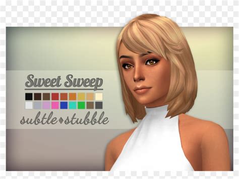 Subtle ♢ Stubble So I Made A Hair Its Actually Two Sims 4 Maxis