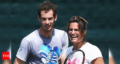 Alls Well With Andy Murray And Amelie Mauresmo Tennis News Times Of India