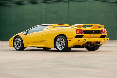 1997 Lamborghini Diablo Vt Roadster Monterey Jet Center Auction