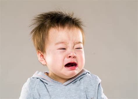 Crying Baby Boy Stock Photo Image Of Childhood Person 41180614