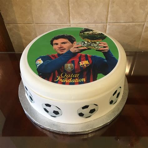 Lionel Messi Cake