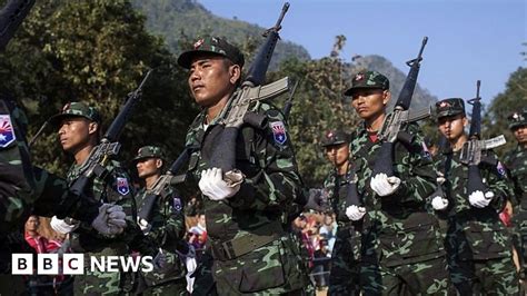 Myanmar Who Are The Ethnic Armies Training Protesters Bbc News