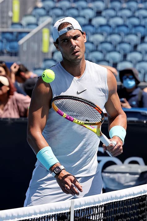 Australian Open 2021 Wednesday Practice Photos Rafael Nadal Fans