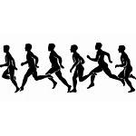 Clipart Cross Country Track Runner Transparent Silhouette