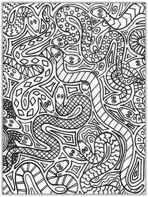 This illustration rainforest snakes coloringpages picture 7 rainforest animals snake is taken from : Snakes Coloring Pages Printable - Coloring Home
