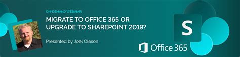 On Demand Webinar Migrate To O365 Or Upgrade To Sharepoint 2019