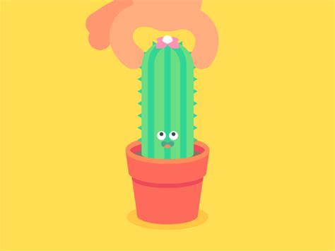 Animated cactus is a cute emoji keyboard imessage app for ios that allows users to send the love emoticons message including expressive emoji the app offers 100+ animated cactus emoji stickers which are most interesting to send the love and heart expressions through imessage chat to your. Cactus by James Curran on Dribbble