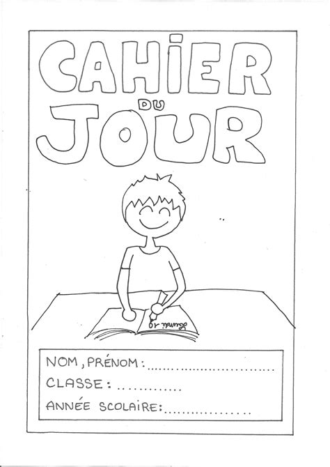 Pages De Garde Cahier Du Jour Ce Communauté MCMS