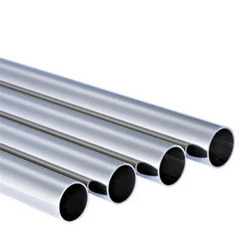 8 Inch Round 202 Stainless Steel Pipe 6 Meter Thickness 4 Mm At Rs