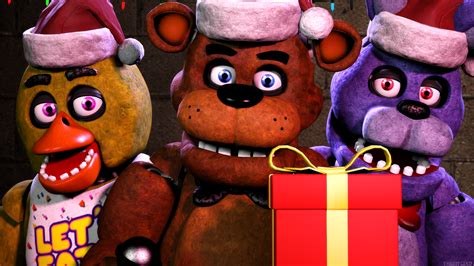 Merry Christmas Sfm Fnaf By Thesitcixd Fnaf Five Nights At Freddy