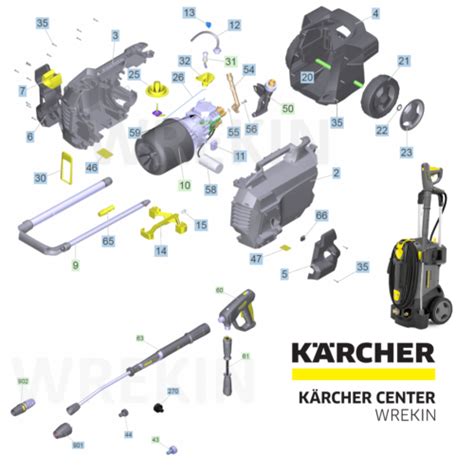 Karcher Hd Spare Parts List Pressure Washer Repair