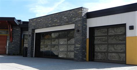 Esteem With Grey Tinted Glass Legacy Garage Doors