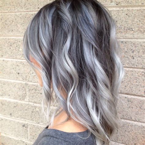 50 Shades Of Grey Hair Granny Hair Hair Styles Silver Hair