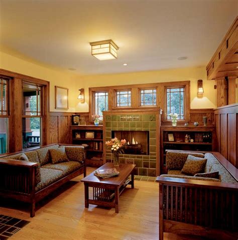 Craftsman Style Home Interior