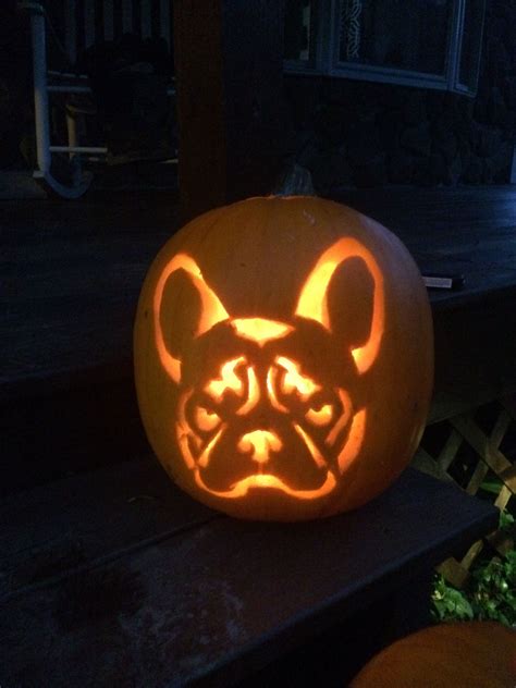 Pin By Tracy K Chandler On Frenchies In 2023 Pumpkin Carving