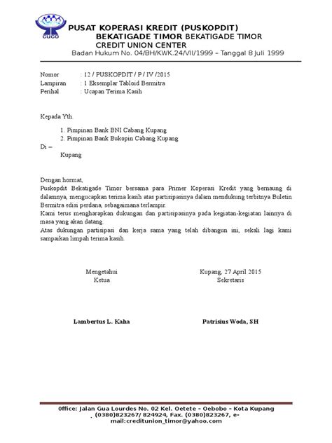 Surat ucapan terima kasih Buletin Bermitra.docx