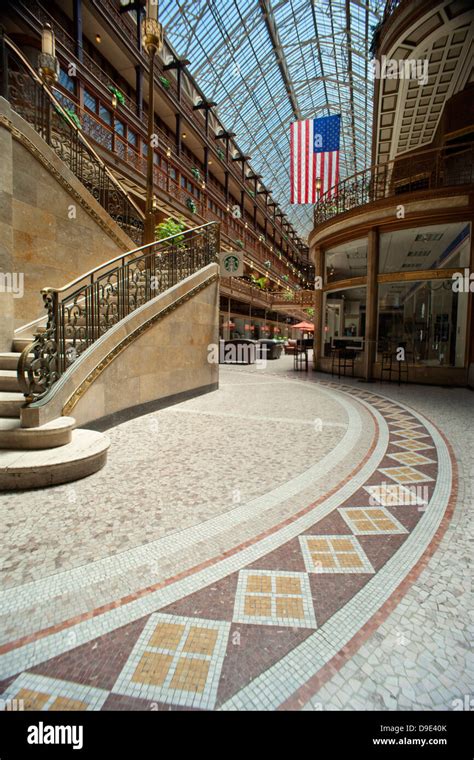 Historic Victorian Shopping Arcade Hyatt Regency Hotel Downtown