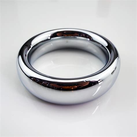 40mm 175g Stainless Steel Penis Rings Male Time Delay Cock Ring Ball
