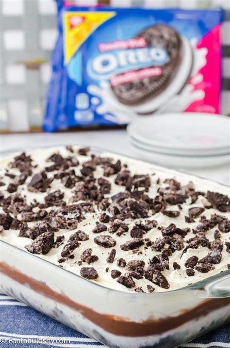 The Best Oreo Dessert Easy No Bake Recipe With Cool Whip Fantabulosity
