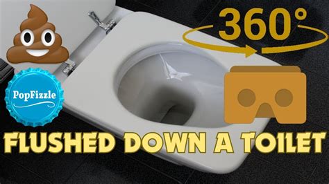 360 Video Vr Flushed Down A Toilet 360video Youtube