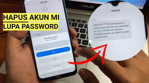 Update Cara Hapus Akun Mi Lupa Password Solusi Bagi Yang Dapat Sms