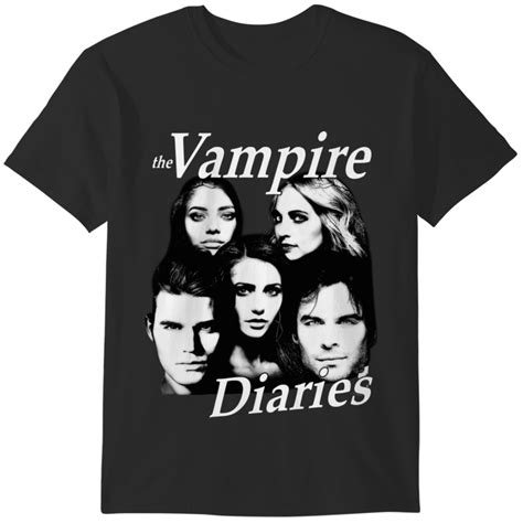 The Vampire Diaries T Shirt Vampire Shirt Fictional Character Shirt