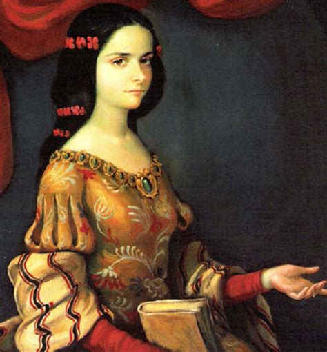 Artemis Dreaming Above Juana Inés De La Cruz A Portrait Of