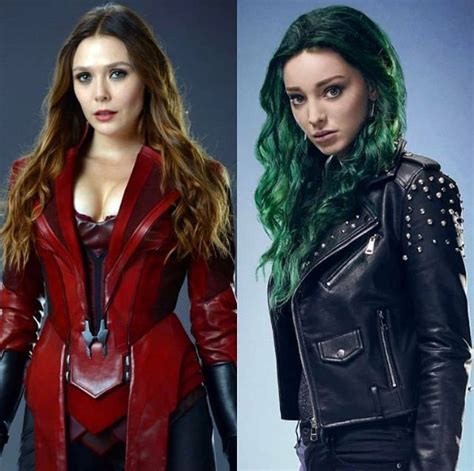 Magnetos Daughters Wanda Maximoff And Lorna Dane ️💚 Héroes Marvel