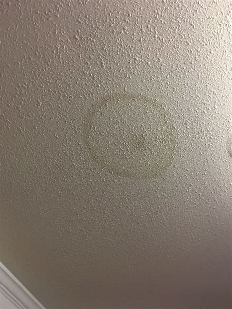 How To Cover Wet Spots On Ceiling