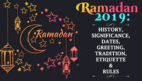 Wikipediong | ramadan will be the ninth month with the islamic calendar, although the name with the month predates islam, ramadan took on s. Ramadan Kareem 2019: Date,Time Table, Significance ...