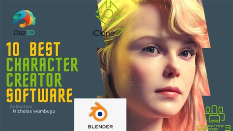 Best Character Creator Softwares 10 Best 3d Free And Paid Animation