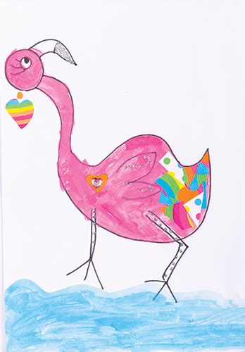 Glamingos Glamorous Flamingos Zartart