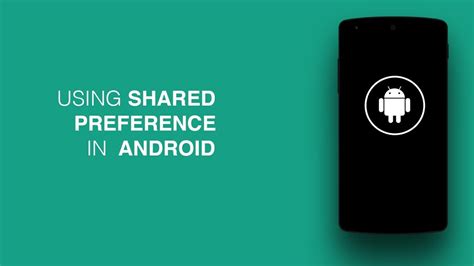 Android Shared Preferences Tutorial Youtube