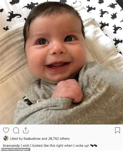Andy Cohen Says He Wishes He Woke Up Like This As He Coos Over Baby
