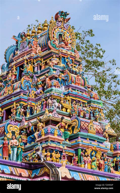 Attukal Hindu Temple Trivandrum Kerala India South Asia Stock Photo