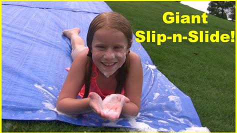 Giant Slip N Slide Youtube