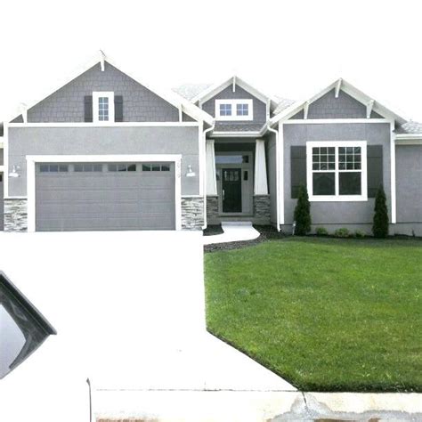 Dark Gray House With White Trim Door Colors House Design Tips And Ideas