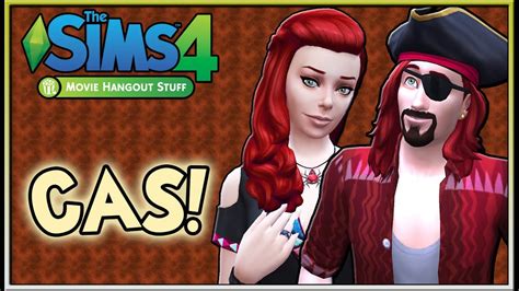 The Sims 4 Movie Hangout Stuff Review Part 2 Create A Sim Youtube
