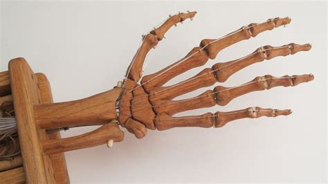 Wood Skeleton Hand Making It Work Youtube