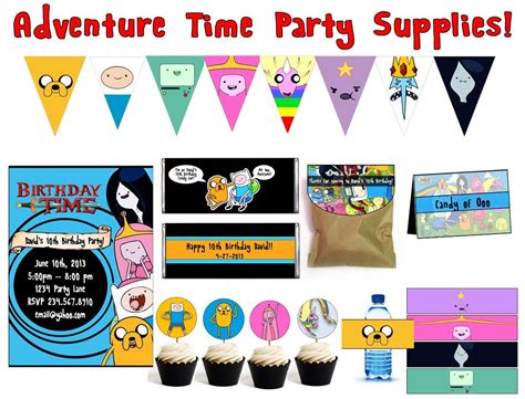 Adventure Time Party Adventure Time Birthday Party Adventure Time