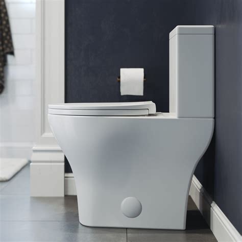 Swiss Madison Sublime Ii Glossy White Dual Flush Elongated Comfort Height Piece Toilet In