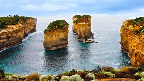 Australia Sea Nature Landscape Wallpapers Hd Desktop
