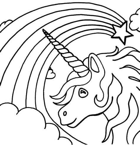 Looking for fun unicorn coloring pages. Easy Unicorn Coloring Pages at GetColorings.com | Free ...