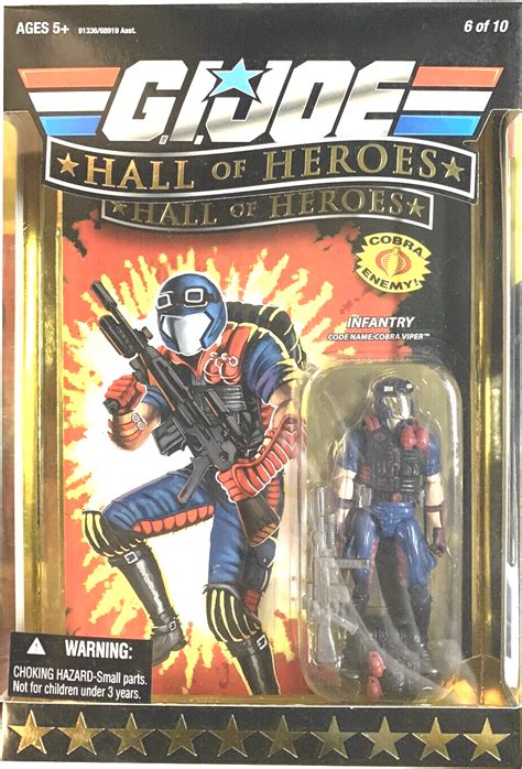 Gi Joe 25th Anniversary Cobra Viper Hall Of Heroes