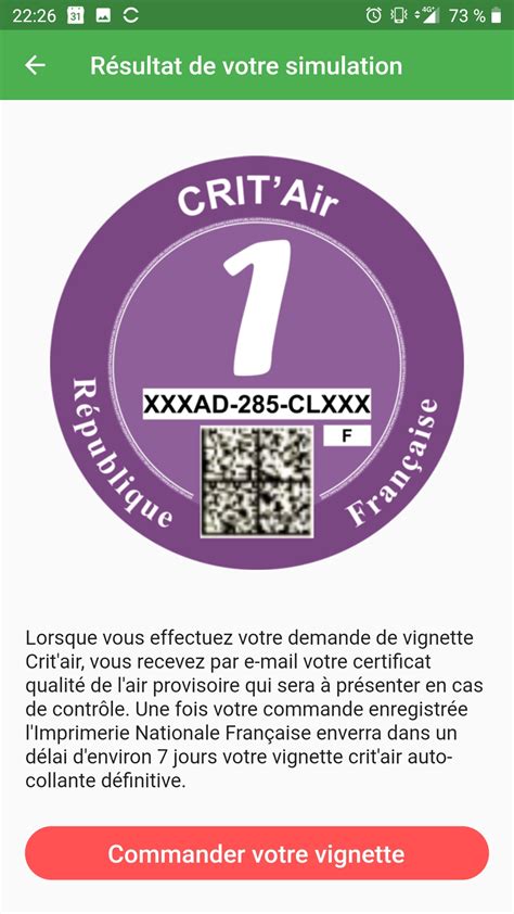 Crit Air / Sticker Autocollant Vignette Crit Air Greta Thunberg Reclame
